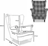 Family Meble Ohrensessel mit Hocker Winston Relaxsessel Produktbild-Vorschau 6