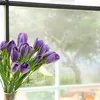 Bouquet di crochi artificiali in erba Composizione Anteprima dell’immagine prodotto 10