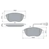 Bosch Bremsbelagsatz, Scheibenbremse  0 986 494 464 Produktbild-Vorschau 37