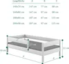 Kinderbett Lina 140x70 Kinderbett mit Rausfallschutz & Produktbild-Vorschau 6