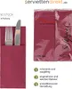 Softpoint "Pub" Besteckservietten Bordeaux, 40 x 33 cm, 50 Produktbild-Vorschau 4