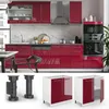 Küchenunterschrank Vicco Fame-Line Bordeaux Hochglanz/Weiß Produktbild-Vorschau 4