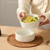 Schale set 4er Ø13,5cm Keramik Müslischale Salatschalen Produktbild-Vorschau 4