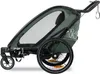 hauck 3in1 Fahrradanhänger Bike n' Walk Duo Dark-green Produktbild-Vorschau 14