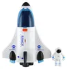 Raumfähre mit Astronaut Kunststoff 20cm auf Batterie mit Produktbild-Vorschau 7