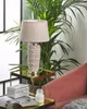 BELIANI Lampa na noční stolek béžová a bílá keramika 48 cm Náhled obrázku produktu 4