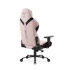 A pink gaming chair is shown from a side-rear angle against a white background. Náhľad obrázku produktu