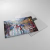 Bilder auf glas - Einteilig - Acryl Stadt Regen - 70x50cm - Produktbild-Vorschau 2