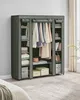 SONGMICS Kleiderschrank, Stoffschrank, mit Überzug aus Produktbild-Vorschau 2