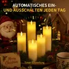 LED Kerzen Echtwachs 5er Set mit Fernbedienung Timer Produktbild-Vorschau 6