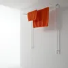 Wand-Wäscheständer mit Gitter, ideal für Balkon, Bad oder Produktbild-Vorschau 3