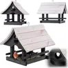 KADAX Vogelhaus zum Aufhängen, Vogelfutterhaus aus Holz, Produktbild-Vorschau 1