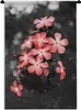 MuchoWow® Wandteppich Wandbehang Blumen - Rosa - Farbe Produktbild-Vorschau 1