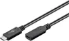 goobay 61038 USB C Verlängerung 1m USB 3.2 Gen 2 / USBC Produktbild-Vorschau 1