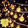 5M LED Solar Light Bulbs String Lights, Wewnętrzne Podgląd zdjęcia produktu 9