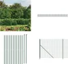 vidaXL Maschendrahtzaun mit Bodenflansch Grün 2x25 m - Produktbild-Vorschau 1