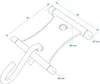 6x occhiello Keder per guida Keder da 5/6 a 7/8 mm Guida Anteprima dell’immagine prodotto 7