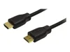 Logilink HDMI-Kabel A/M zu A/M, 4K/30 Hz, schwarz, 0,2 m Podgląd zdjęcia produktu 3
