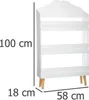 Atmosphera Bookshelf for Children's Room Cloud White Náhled obrázku produktu 10