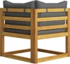 set da giardino 5 pezzi con cuscini in legno massiccio di Anteprima dell’immagine prodotto 6