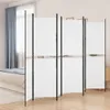 vidaXL 6-dielne paraván biele 300x200 cm tkanina Náhľad obrázku produktu 2