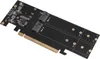 Adaptateur Quad M.2 NVMe to PCIe 4.0 X16 Adapter 4 Port Voir les images du produit 1