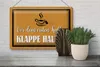 Blechschild Spruch 30x20cm vor ersten Kaffee Klappe halten Produktbild-Vorschau 5