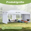 LARS360 Faltpavillon 3x6 m wasserdicht UV-Schutz mit 6 Produktbild-Vorschau 2