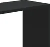 vidaXL Knihovna 5 polic černá 80,5x23,5x162,5 cm materiál Náhled obrázku produktu 6