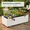 IvoQ Drewniana Donica Zewnętrzna - Duża Prostokątna Podgląd zdjęcia produktu 7