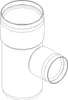 Poloplast POLO-KAL XS, derivazione, DN 75/50, 87°, 1 pz. Anteprima dell’immagine prodotto 3