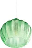 BELIANI Lampa wisząca szklany klosz oświetlenie do salonu Podgląd zdjęcia produktu 5