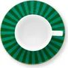 Pip Studio Tasse mit Untertasse Love Birds Emerald-Green Produktbild-Vorschau 3