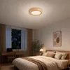 Zimilo Rund LED Deckenleuchte, 38cm, Holz-Optik, 24W, 3 Produktbild-Vorschau 7