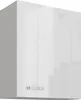 Küche Hängeschrank 60 Bianca Weiß Hochglanz + Grau Produktbild-Vorschau 1