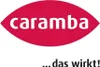 A red oval shape with the word "caramba" in white text, and below it, the text "...das wirkt!". Produktbild-Vorschau
