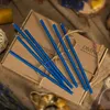 700 szt Niebieskie świece z wosku pszczelego Świece Podgląd zdjęcia produktu 2