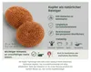 10er Set Kupfer Topfreiniger - Verkupferte Scheuerschwämme Produktbild-Vorschau 6