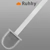A white toilet brush with a silicone head is shown diagonally against a gray background. Náhľad obrázku produktu