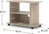 TV skříňka YOGI 80 cm SONOMA OAK TV skříňka stolek na Náhled obrázku produktu 2