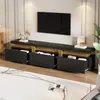 Merax Lowboard TV-Schrank in Marmor-Optik, Modernes Produktbild-Vorschau 1