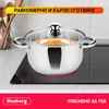 Hrnec Rosberg R51210O20, 3 l, 20 cm, skleněná poklice s Náhled obrázku produktu 4