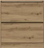 A close-up view of a wooden cabinet with two drawers. Anteprima dell’immagine prodotto