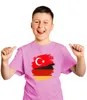 Türkische Deutsche Flagge Türkei Deutschland Fußball Fan Produktbild-Vorschau 2