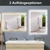 LED Badezimmerspiegel mit Knopfschalter Beschlagfrei 3 Produktbild-Vorschau 6