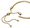 Pandora 14k Gold-plated unique metal blend Silicone Cubic Produktbild-Vorschau 2