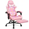 ALFORDSON Gamer-Stuhl, Gaming-Stuhl mit Einziehbarer Produktbild-Vorschau 1