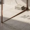 Profilo Doccia Pendenzato Rea 120 Cm Right Rame Spazzolato Anteprima dell’immagine prodotto 2