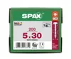SPAX 0201010500303, Schraube, Metall, Zink, Holz, Produktbild-Vorschau 15