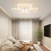 ZMH Deckenleuchte LED Deckenlampe Wohnzimmer 4 Weiß Rahmen Produktbild-Vorschau 7